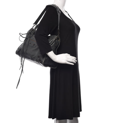 Balenciaga Agneau Classic Hardware City Anthracite 2 of 12
