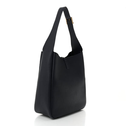 Saint Laurent Supple Calfskin Large Le 5 A 7 Soft Hobo Dark Notte 3 of 11