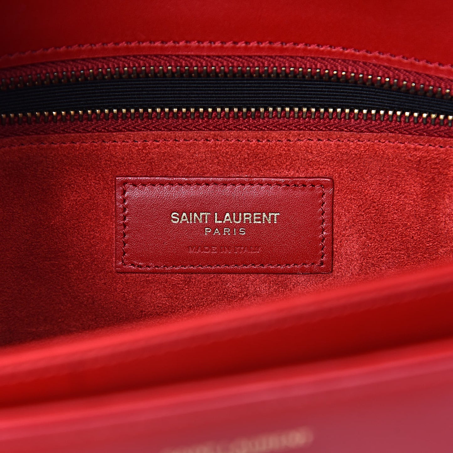 Smooth Calfskin Medium Classic Monogram Universite Bag Red
