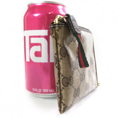 Gucci Crystal Monogram Flat Zip Around Wallet 3 of 8