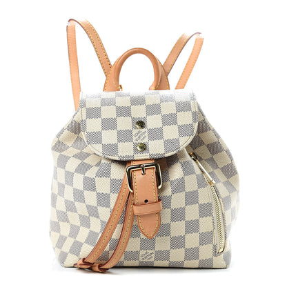 Louis Vuitton Damier Azur Sperone BB Backpack 1 of 11