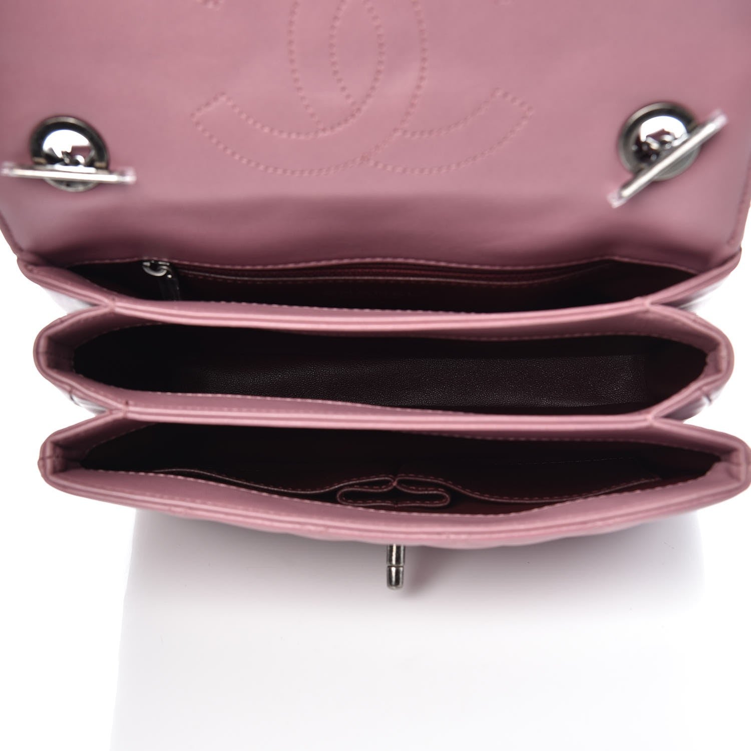 Chanel Lambskin Quilted Small Trendy CC Flap Dual Handle Bag Pink 5 of 7