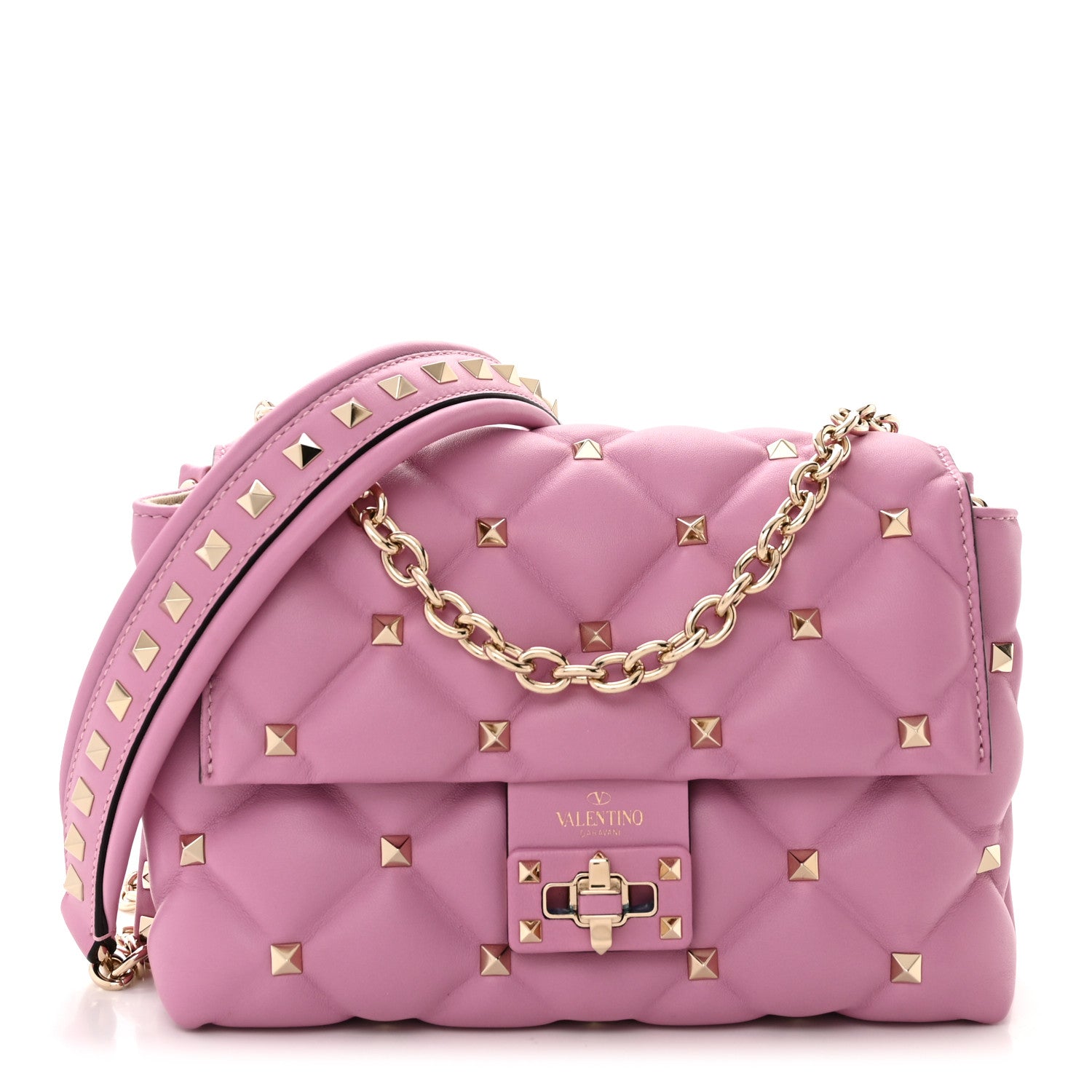 Valentino Garavani Nappa Small Candystud Crossbody Giacinto 1 of 9
