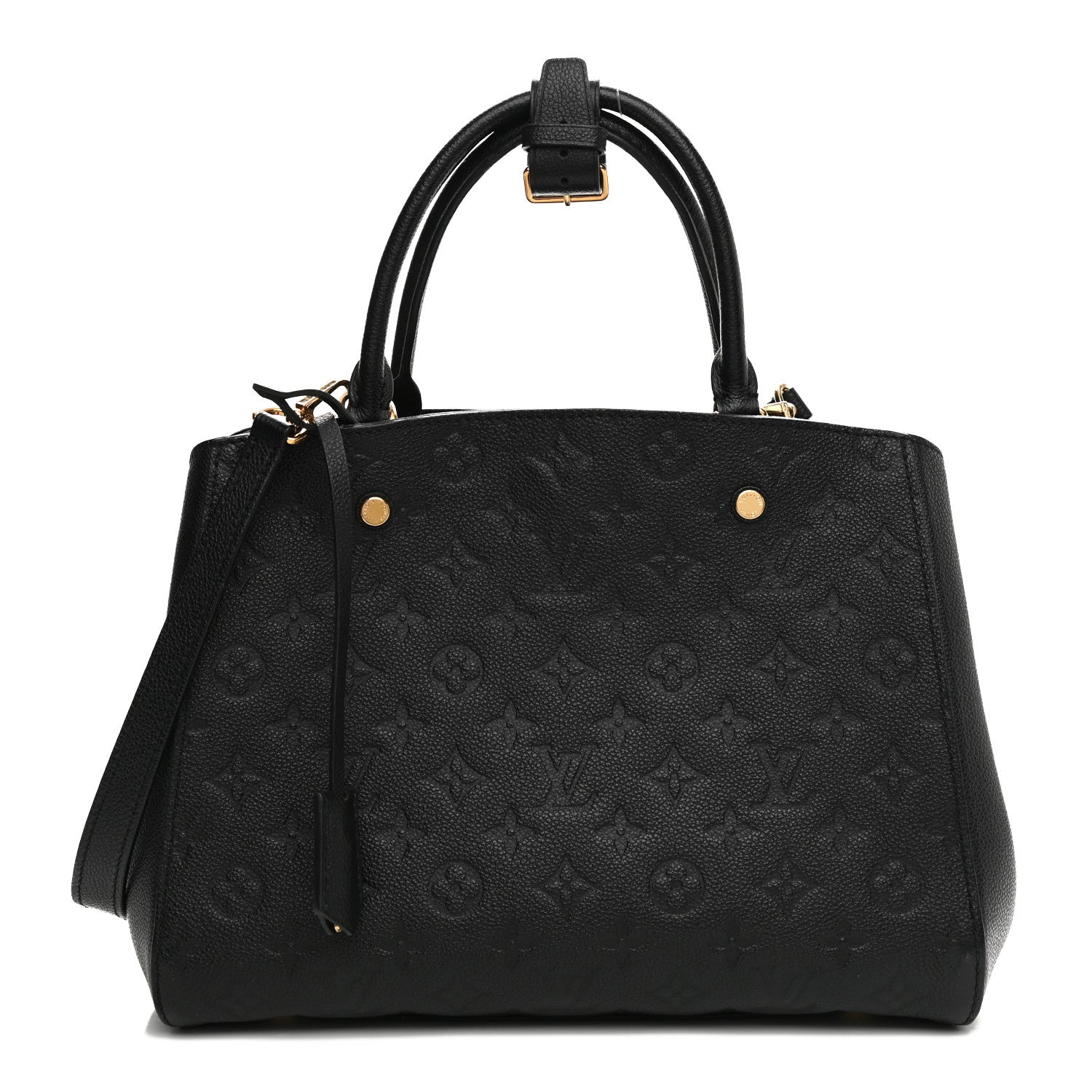 Louis Vuitton Empreinte Montaigne MM Black 1 of 8