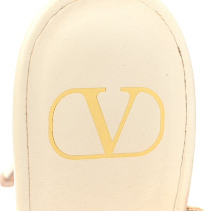 Valentino Garavani Calfskin Strappy Ankle Strap Sandals 39 White 7 of 11