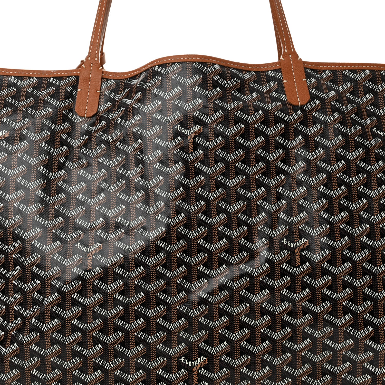 Goyard Goyardine Saint Louis GM Black Gold 9 of 12