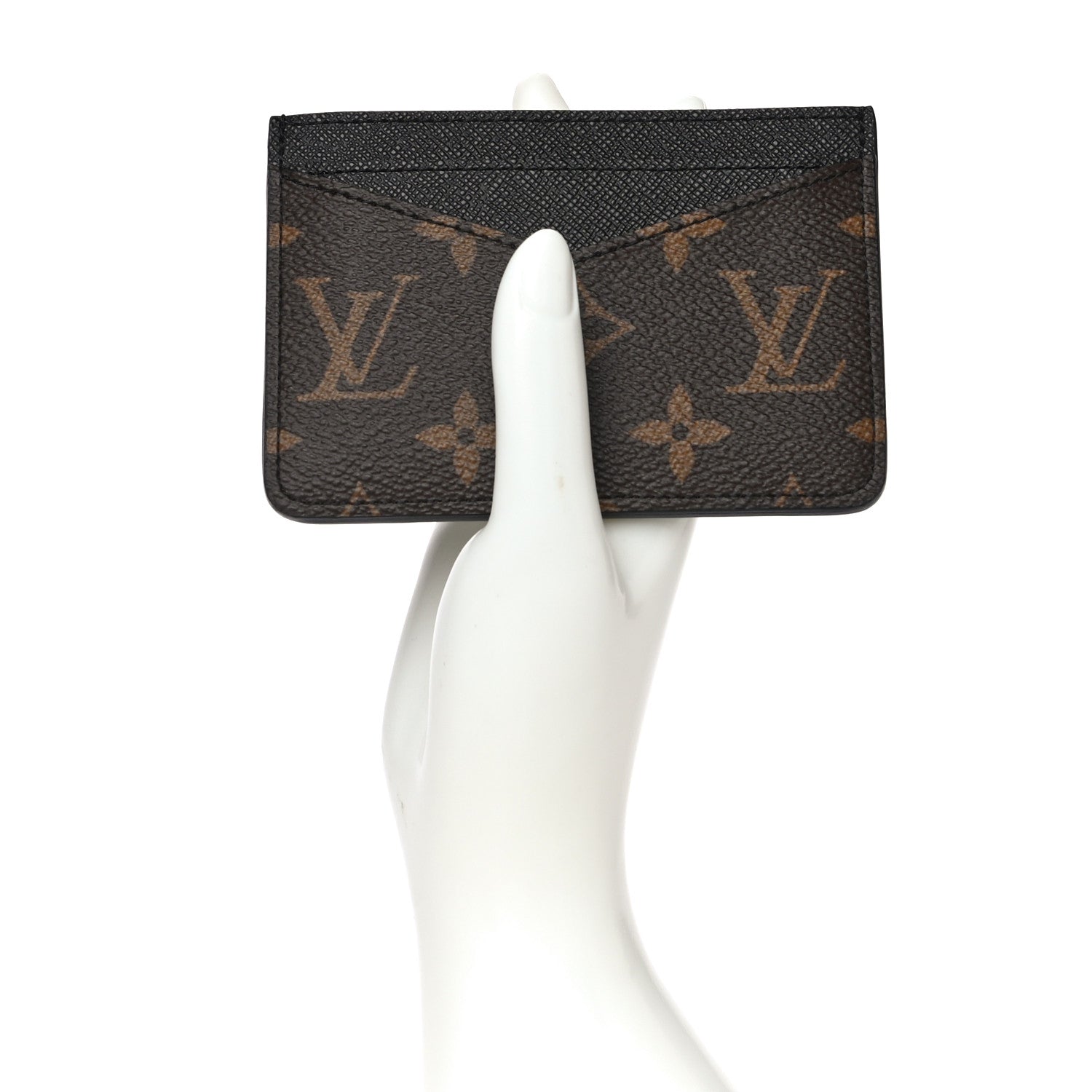 Louis Vuitton Monogram Macassar Neo Porte-Cartes Card Holder 2 of 10