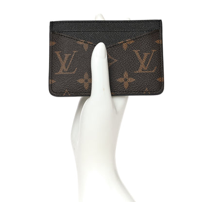 Louis Vuitton Monogram Macassar Neo Porte-Cartes Card Holder 2 of 10