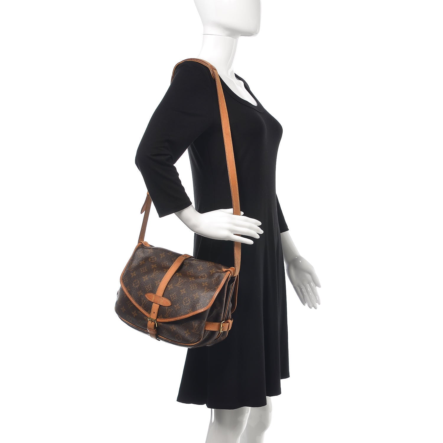 Louis Vuitton Monogram Saumur 30 2 of 17