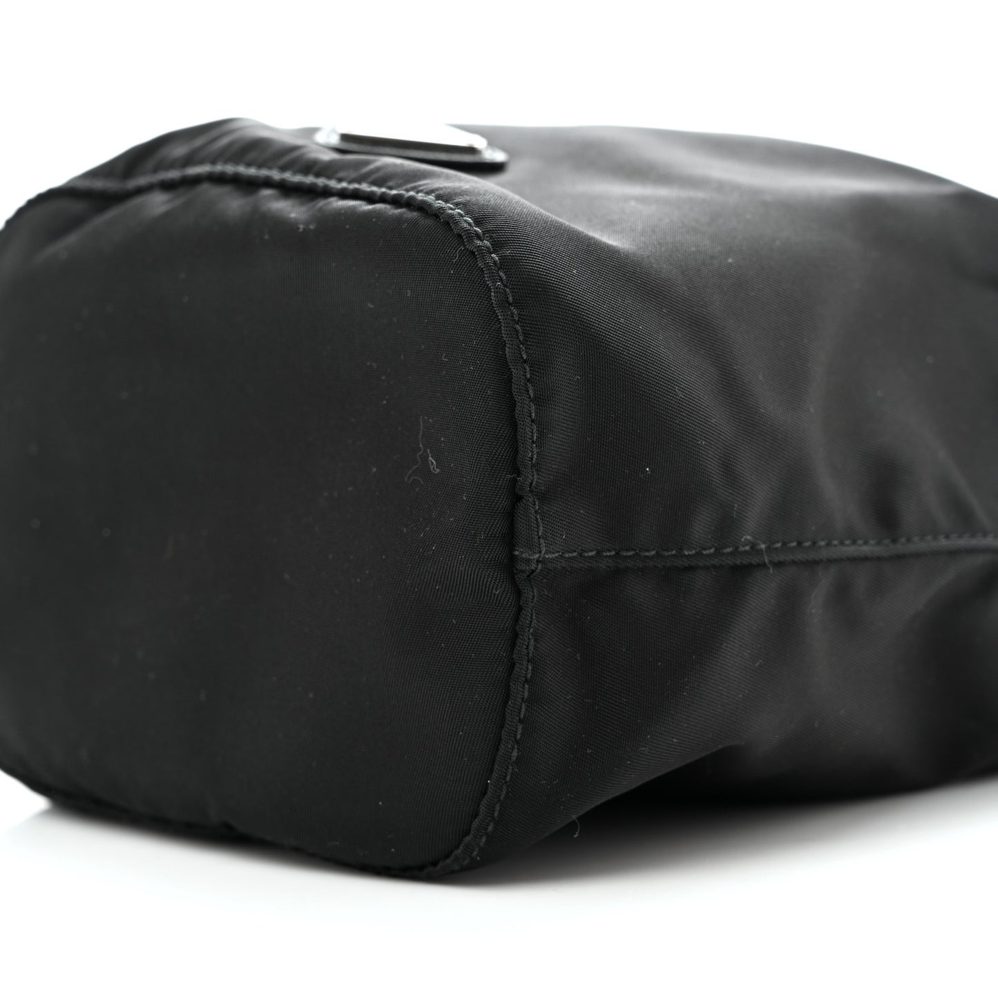 Nylon Vela Drawstring Pouch Black