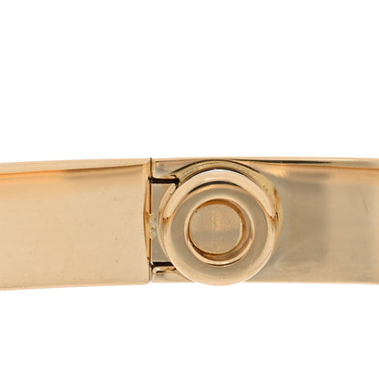 Cartier 18K Yellow Gold 6 Diamond Small LOVE Bracelet 17 5 of 7