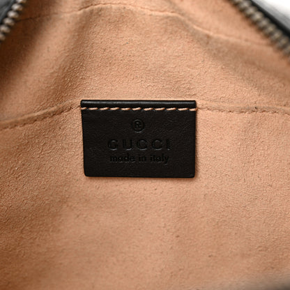Gucci Calfskin Matelasse Small GG Marmont Chain Shoulder Bag Black 6 of 18