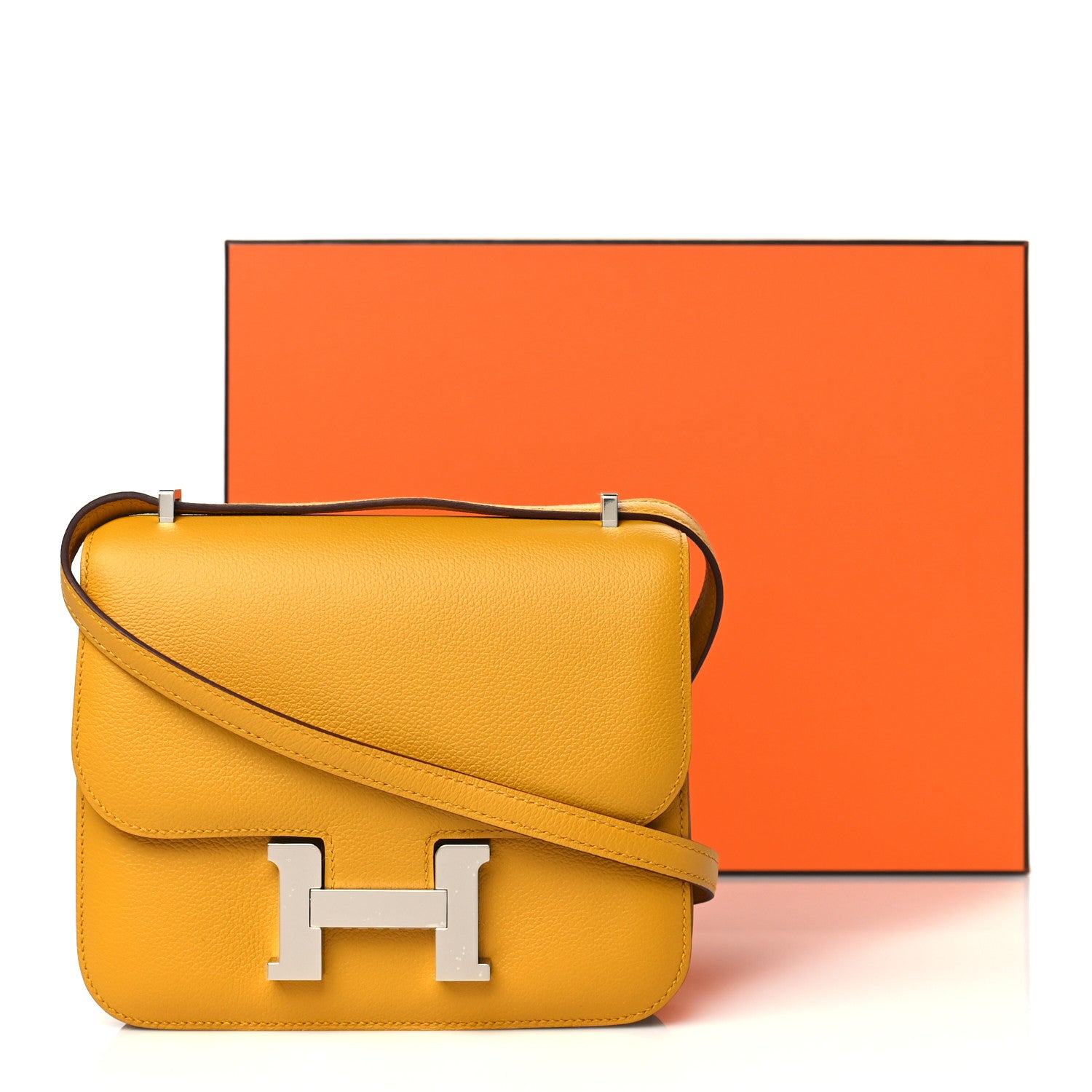 Hermes Evercolor Verso Constance 18 Jaune Ambre Rose Lipstick 11 of 11