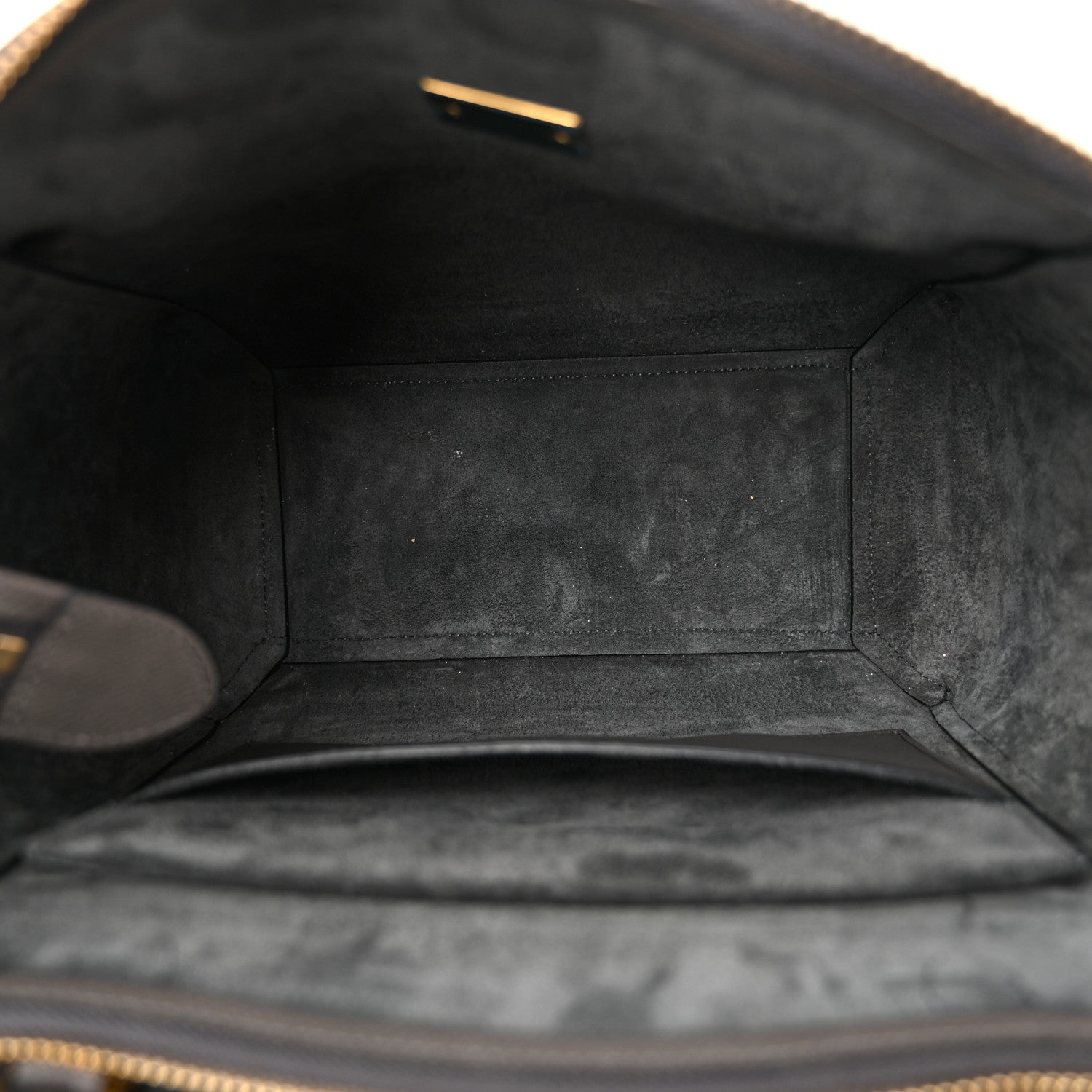 Celine Grained Calfskin Micro Belt Bag Grey 5 of 12