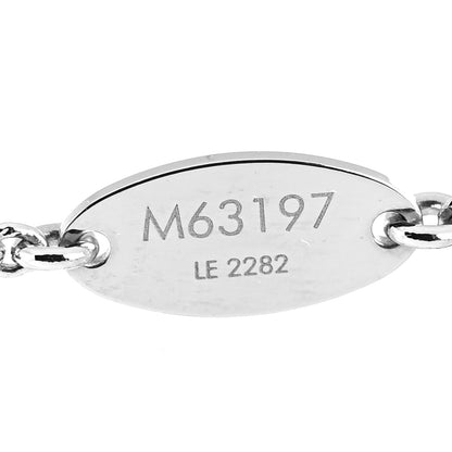 Louis Vuitton Metal Essential V Supple Necklace Silver 6 of 6