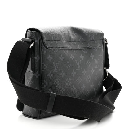 Louis Vuitton Monogram Eclipse District PM Black 3 of 11