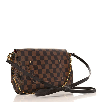 Louis Vuitton Damier Ebene Favorite MM 3 of 10