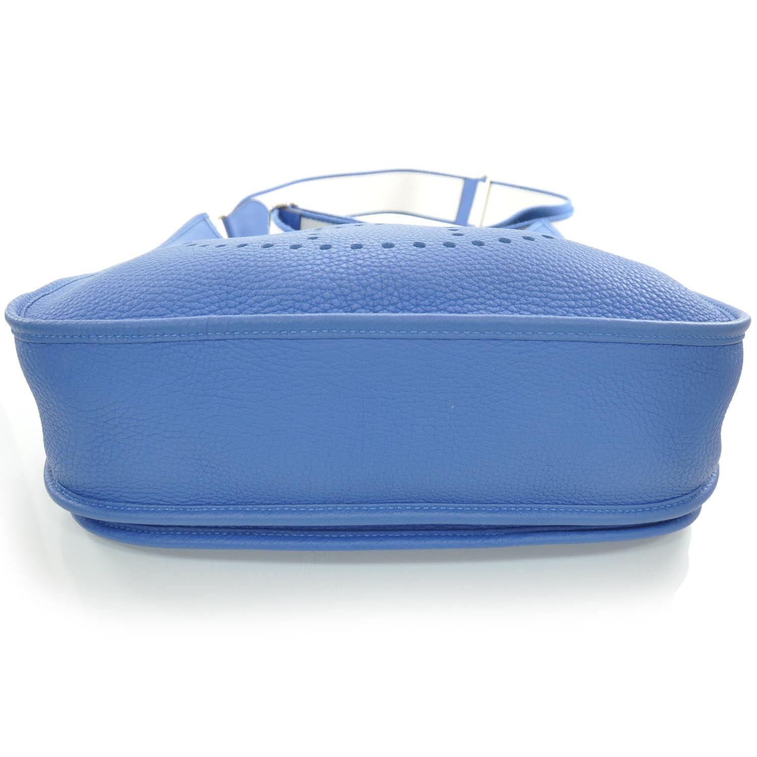 Hermes Clemence Evelyne III GM Mykonos Bleu 4 of 8