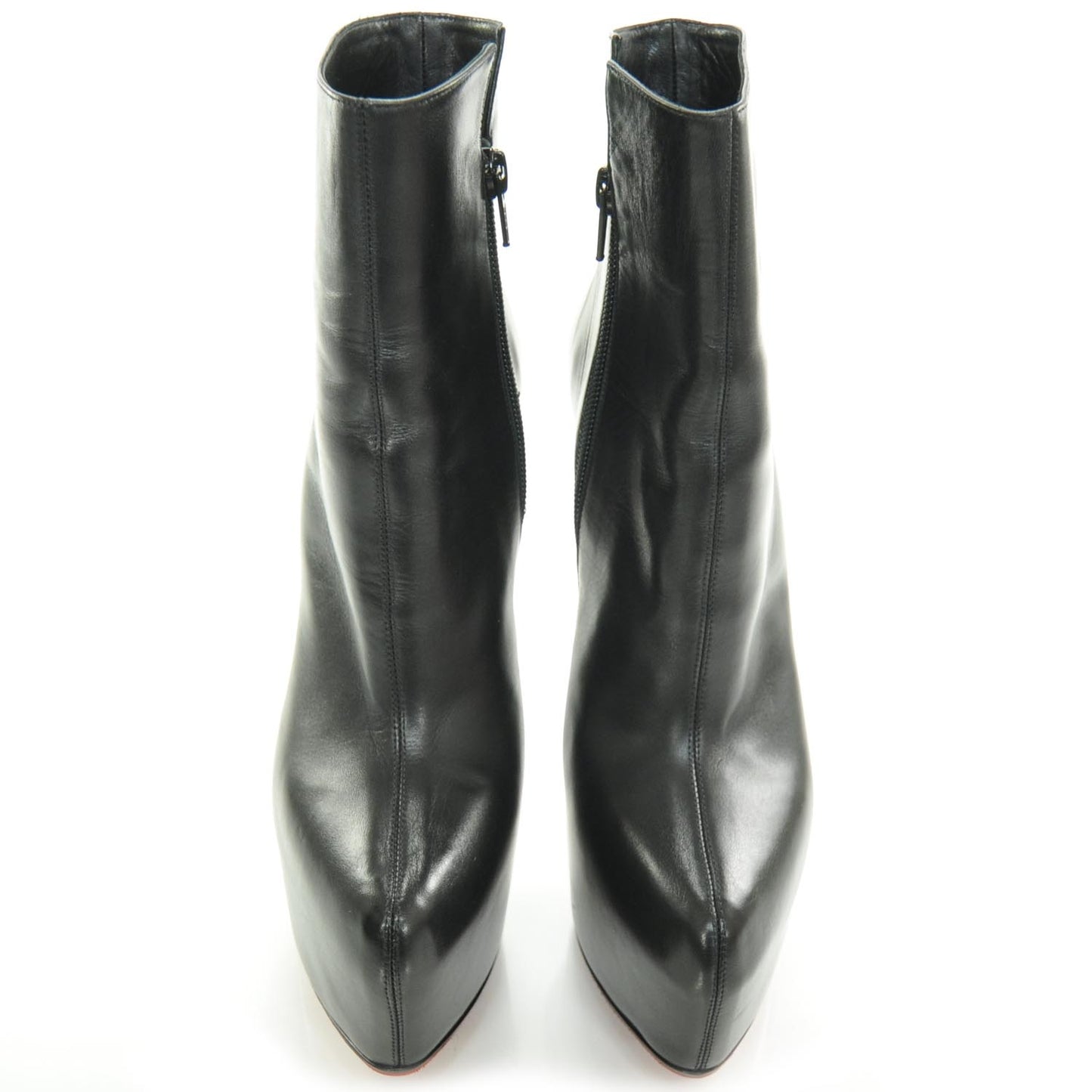 Leather Daf 160 Ankle Boots 38.5 Black