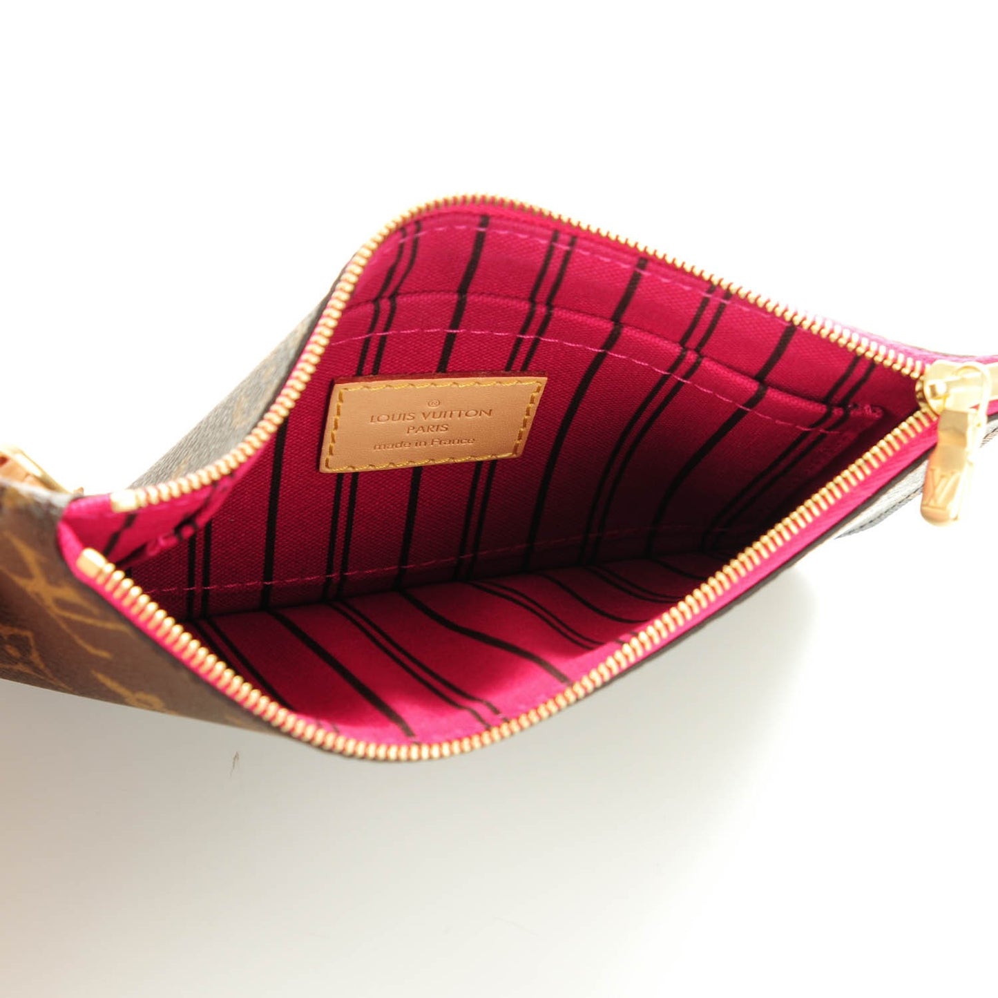 Monogram Neverfull PM Pochette Pivoine