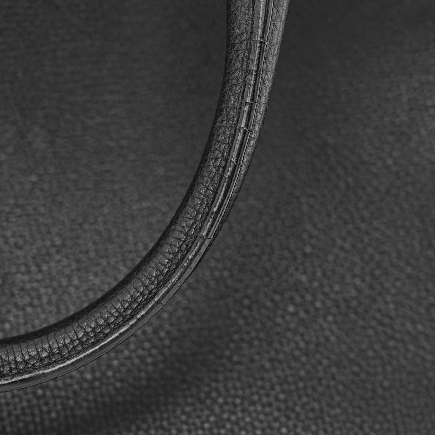 Grainy Calfskin House Check Medium Banner Tote Black