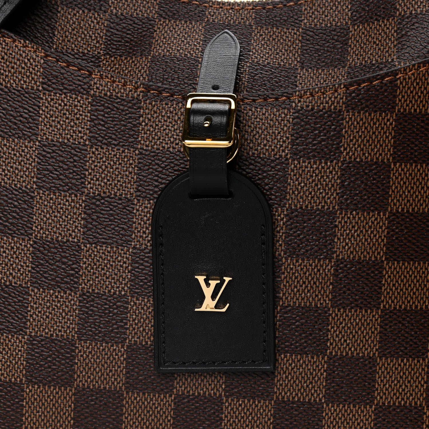 Louis Vuitton Damier Ebene Odeon MM Black 5 of 10