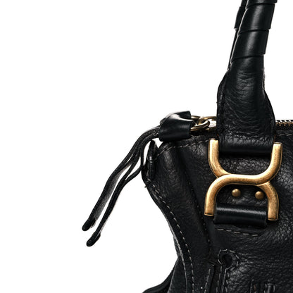 Chloe Calfskin Medium Marcie Satchel Black 18 of 24