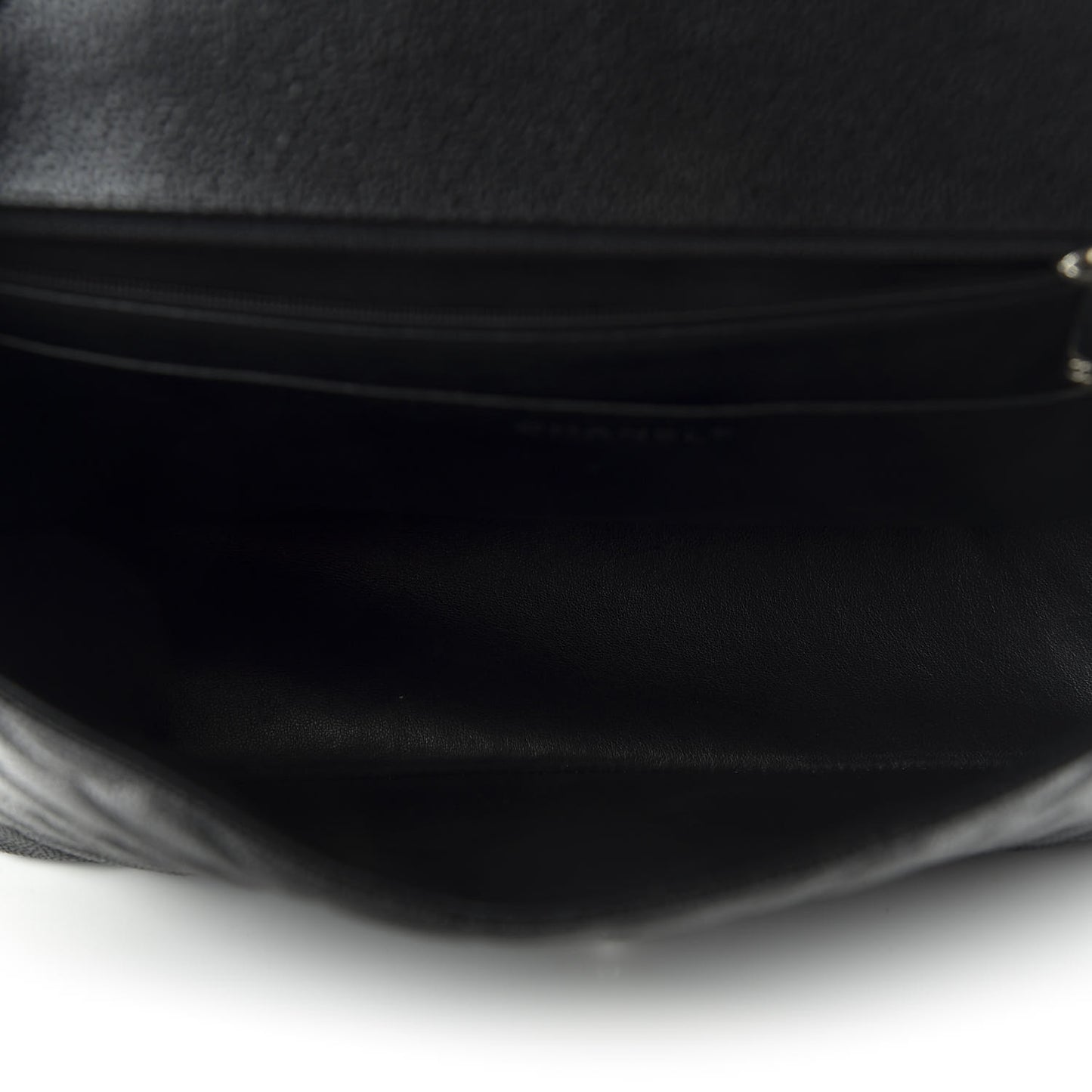 Caviar Quilted Maxi Single Flap Black