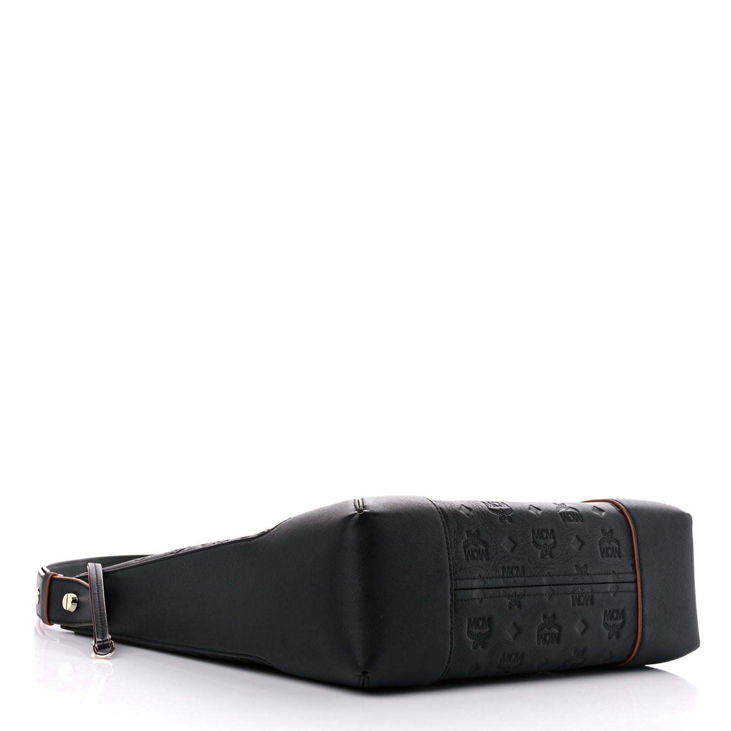 Calfskin Ottomar Monogram Large Klara Hobo Black