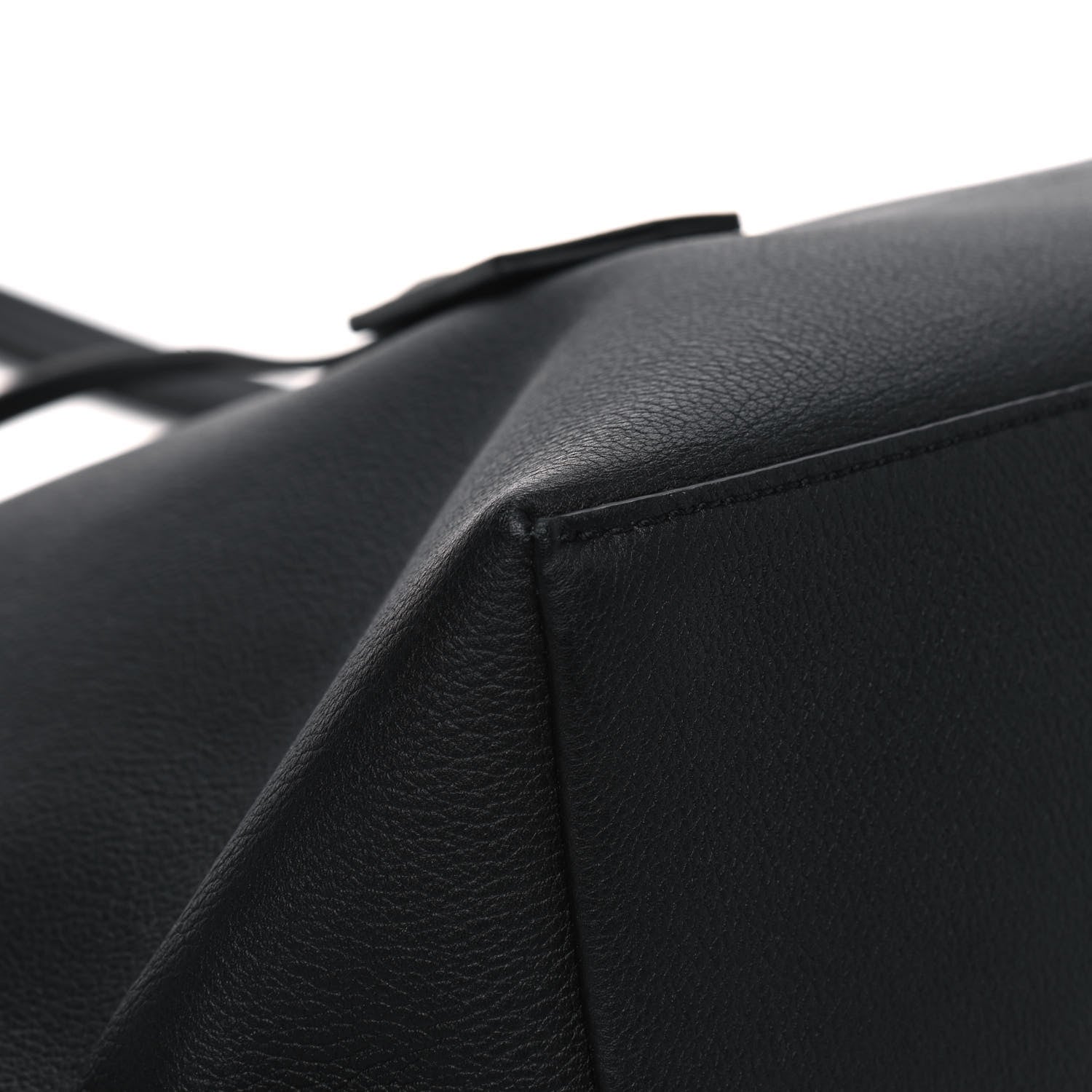 Louis Vuitton Calfskin Lockme Go Tote Black 5 of 9