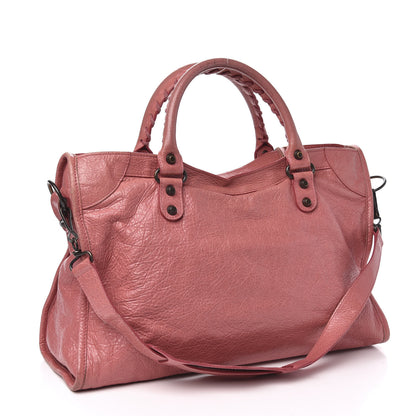 Balenciaga Agneau Classic Hardware City Rose Bombon Raspberry 3 of 16