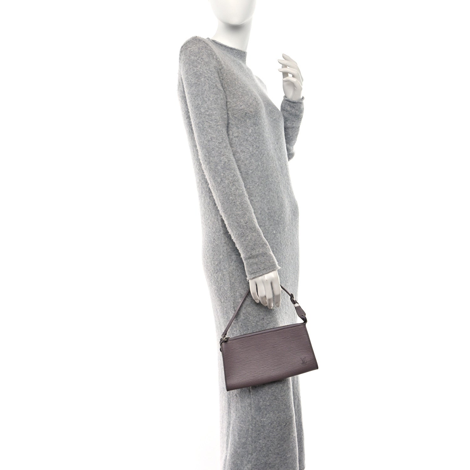 Louis Vuitton Epi Pochette Accessories 24 Lilac 3 of 9