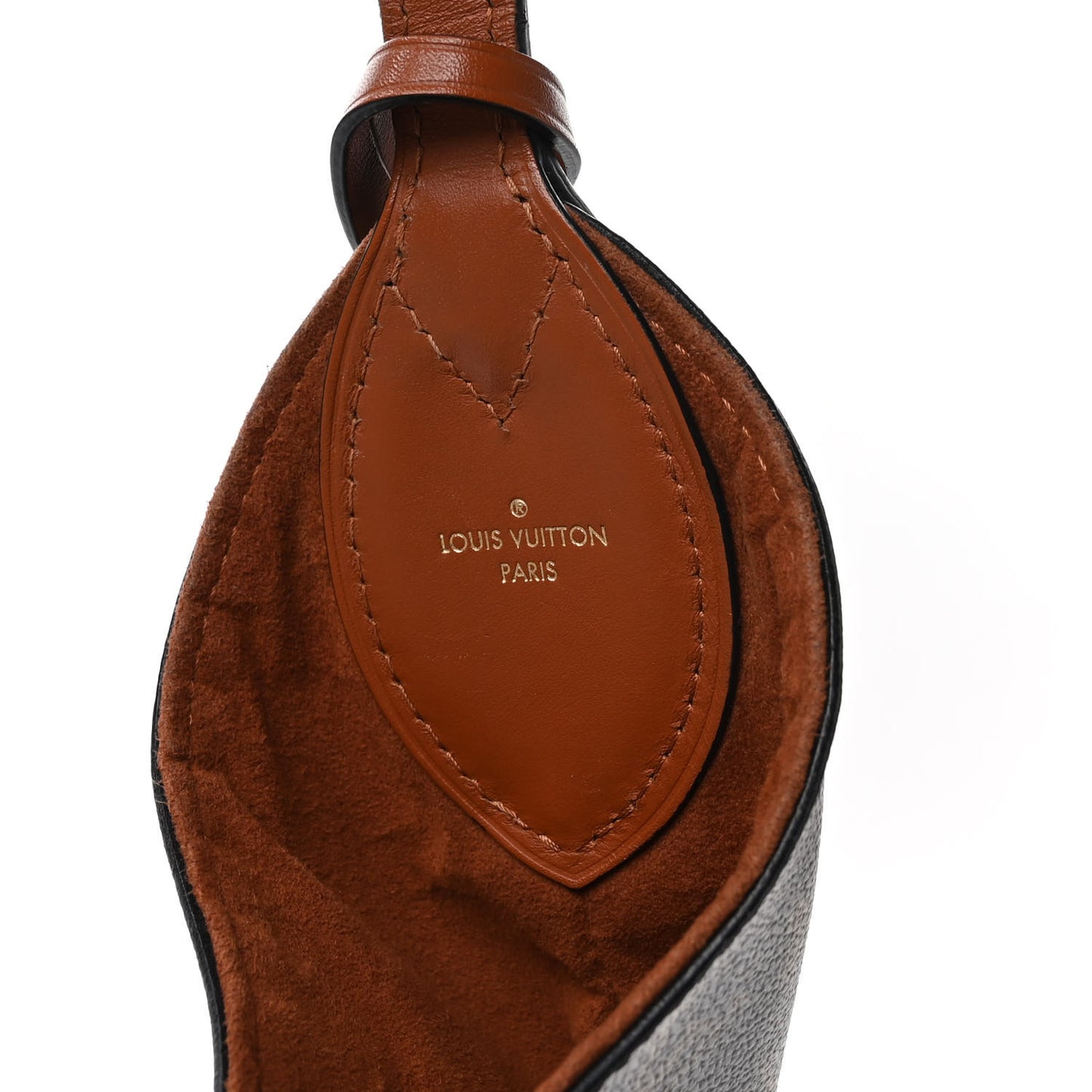 Monogram Flower Hobo Caramel