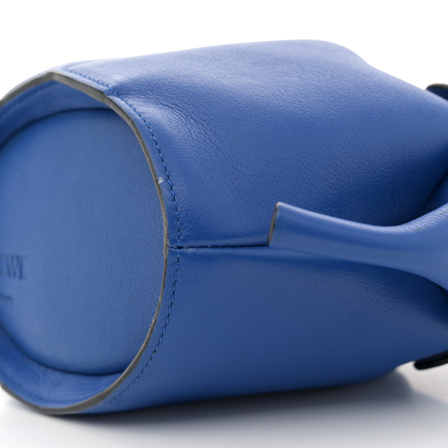 Loewe Calfskin Mini Elephant Crossbody Bag Electric Blue 10 of 13