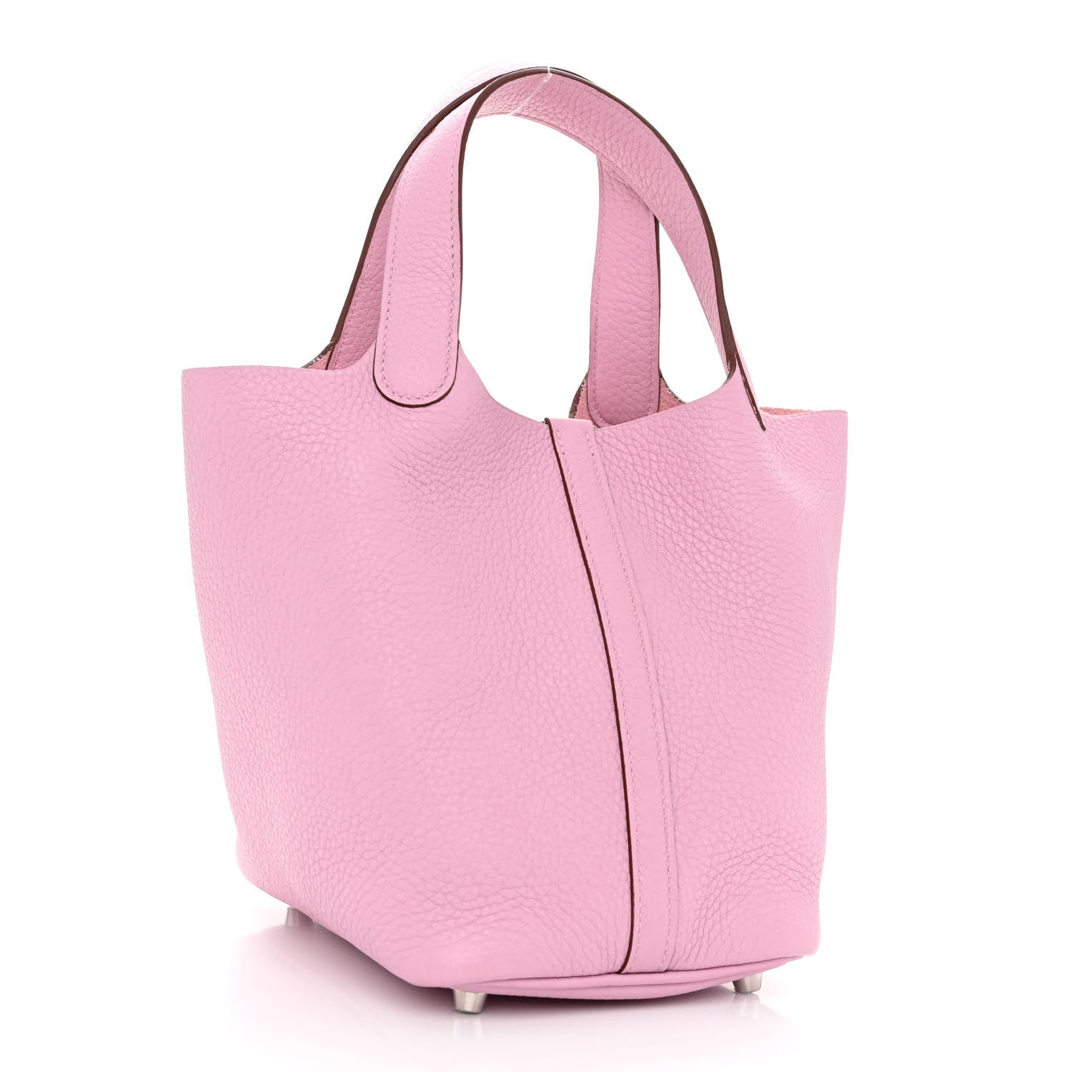Hermes Taurillon Clemence Picotin Lock 18 PM Mauve Sylvestre 3 of 11