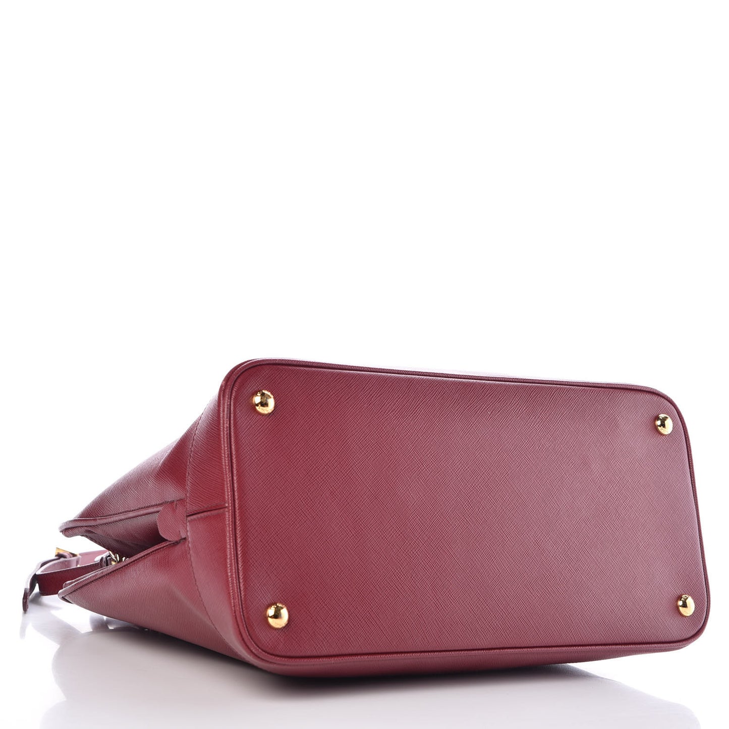 Saffiano Lux Open Promenade Tote Cherry