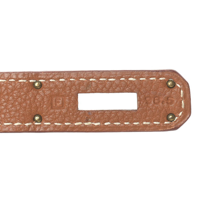 Hermes Togo Kelly Retourne 32 Gold 6 of 12