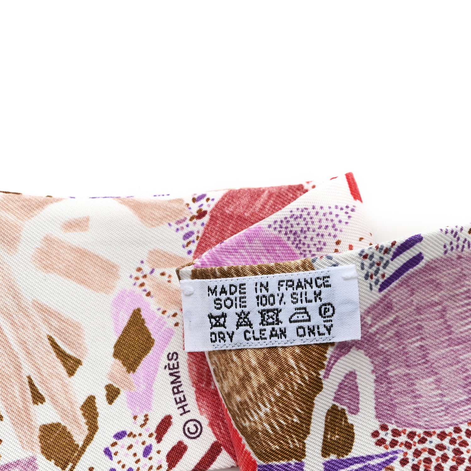 Hermes Silk Chacun Fait Son Nid Twilly 3 of 3