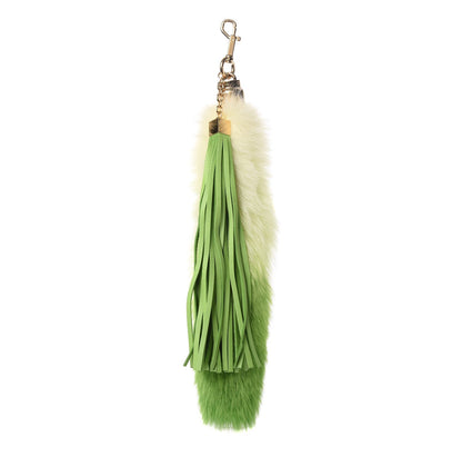 Louis Vuitton Fox Fur Foxy Bag Charm Green 1 of 3