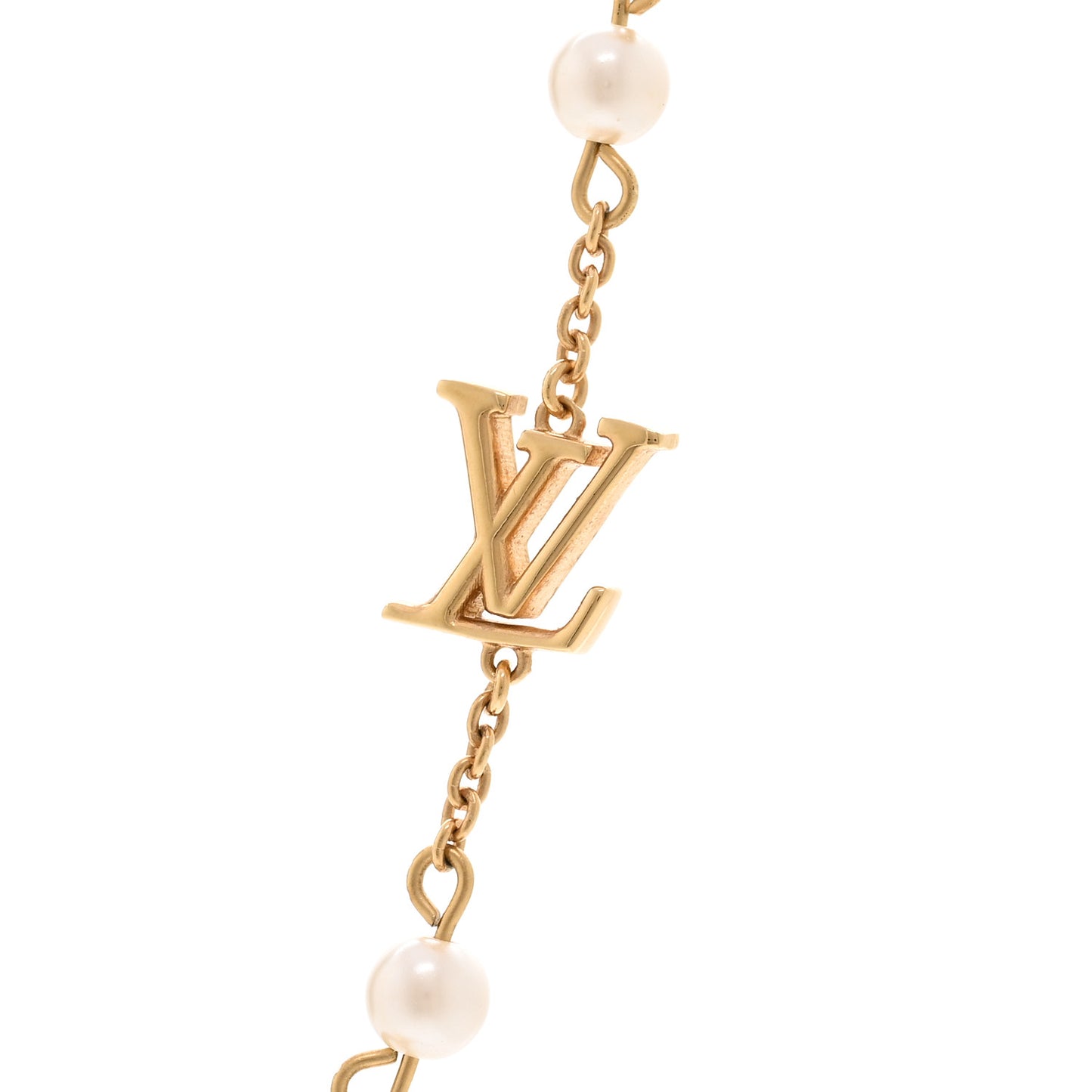 Metal Resin Louisa Necklace Gold