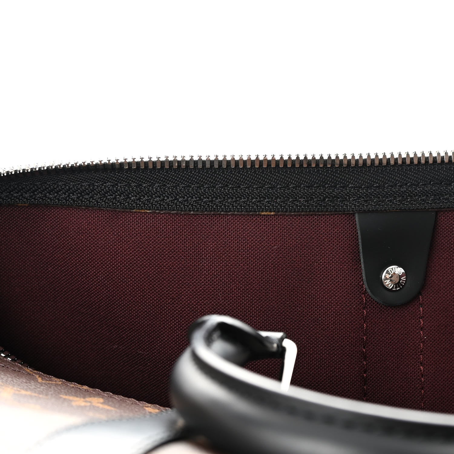 Louis Vuitton Monogram Macassar Keepall Bandouliere 45 12 of 12