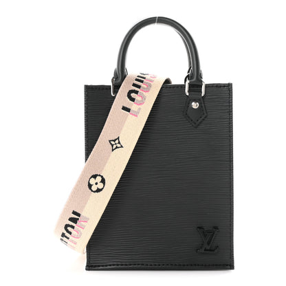 Louis Vuitton Epi Jacquard Petit Sac Plat Black 2 of 19