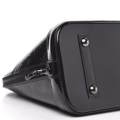Louis Vuitton Vernis Alma PM Noir Magnetique 7 of 12