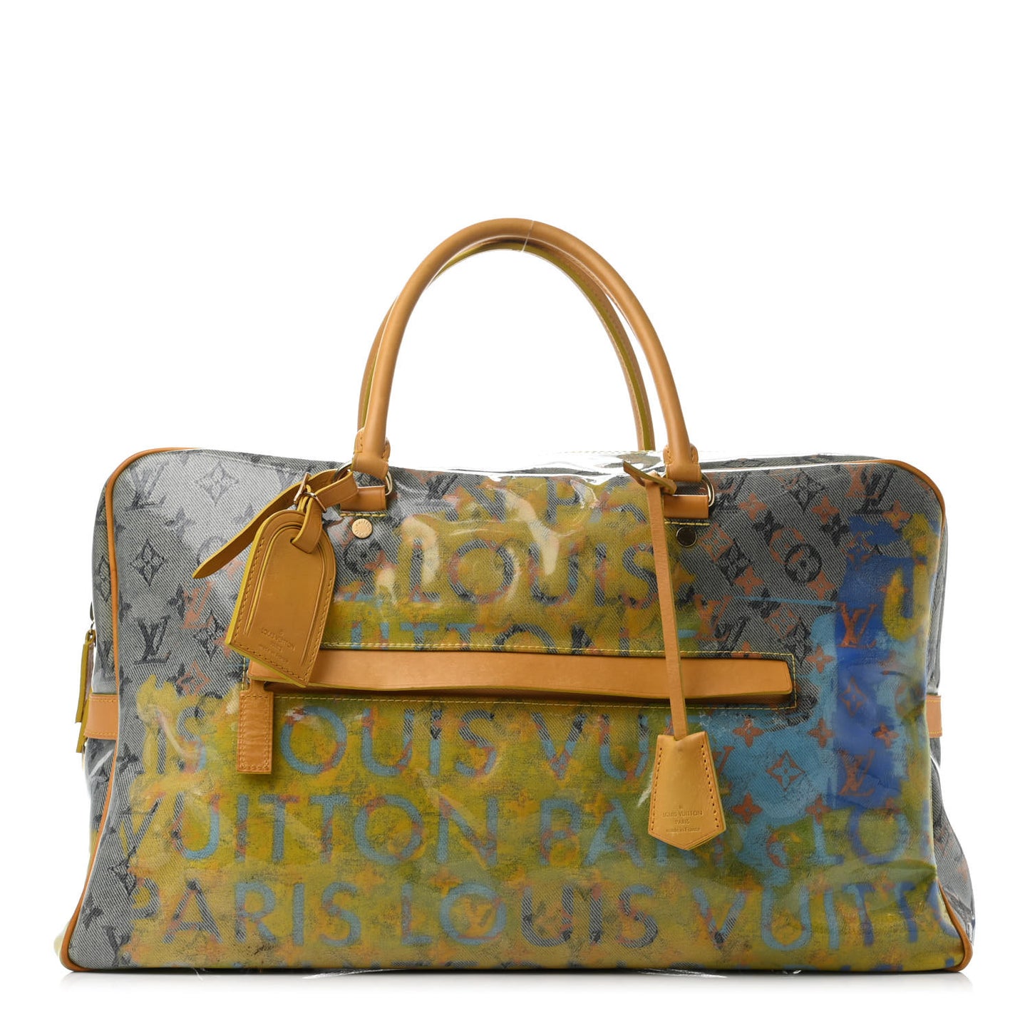 Monogram Pulp Defile Weekender GM Yellow