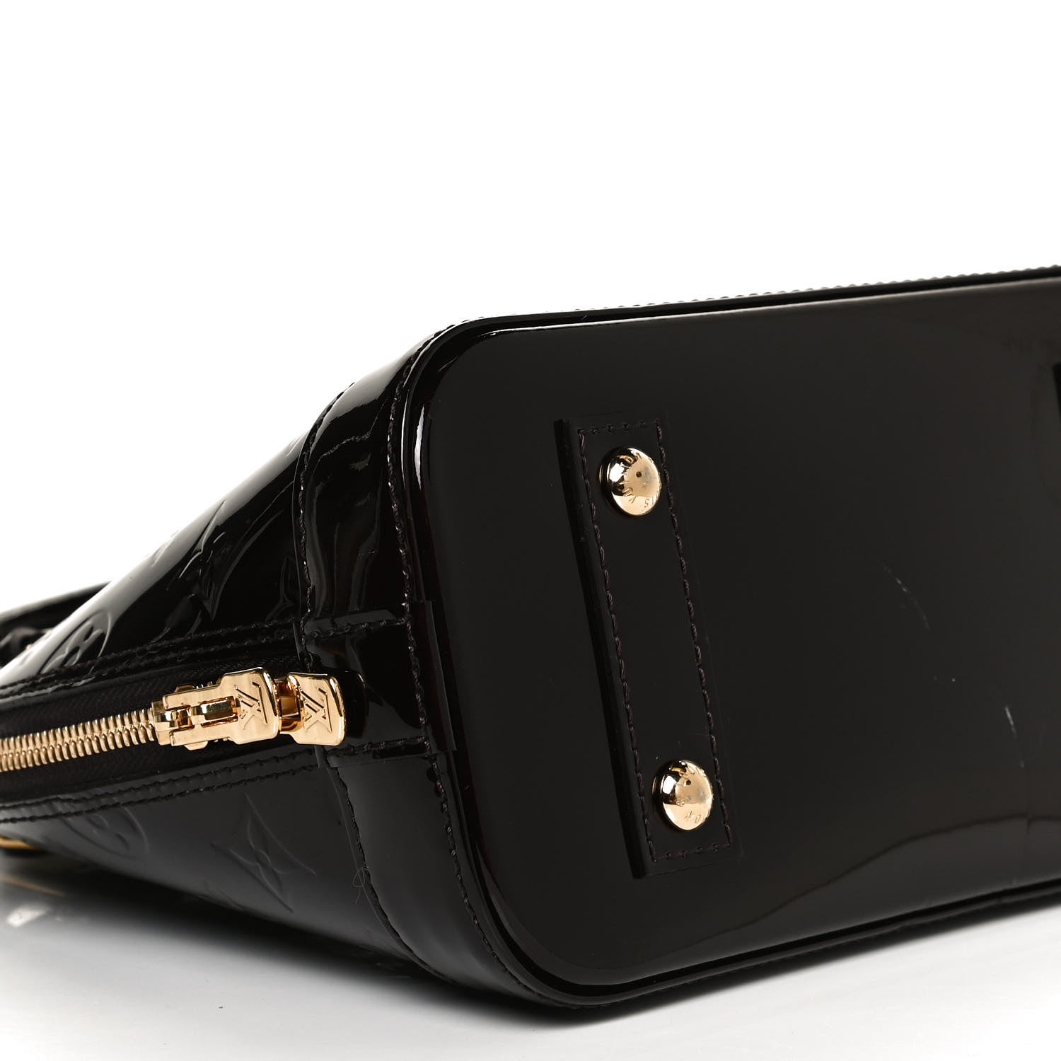 Louis Vuitton Vernis Alma BB Amarante 5 of 10