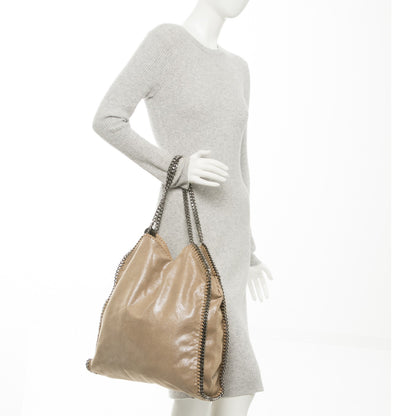 Stella McCartney Shaggy Deer Big Falabella Tote Taupe 3 of 8