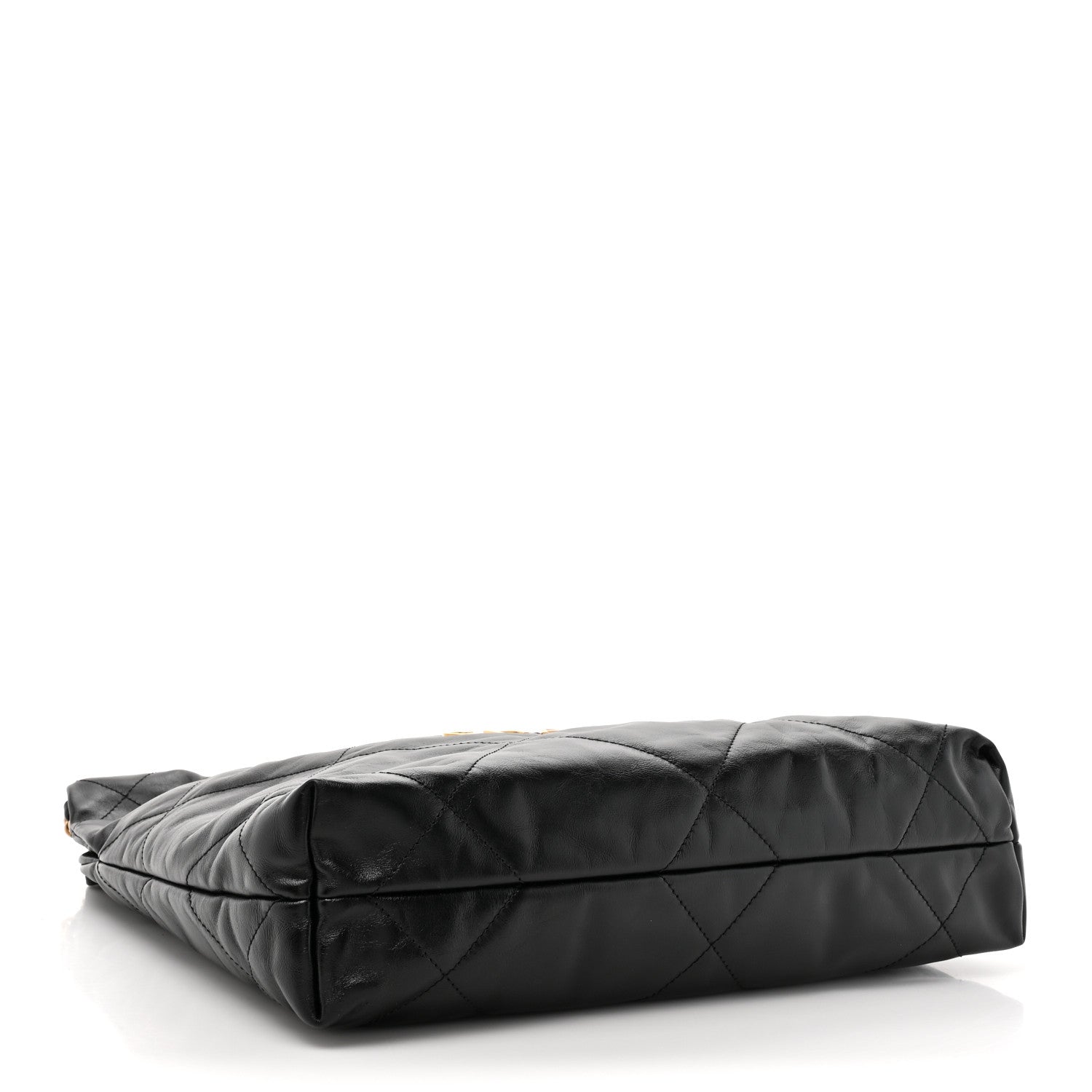 Chanel Shiny Calfskin Quilted Small Chanel 22 Black 5 of 12