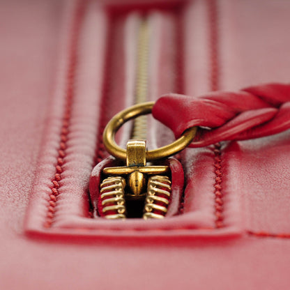 Celine Supple Calfskin Medium Phantom Luggage Red 9 of 9