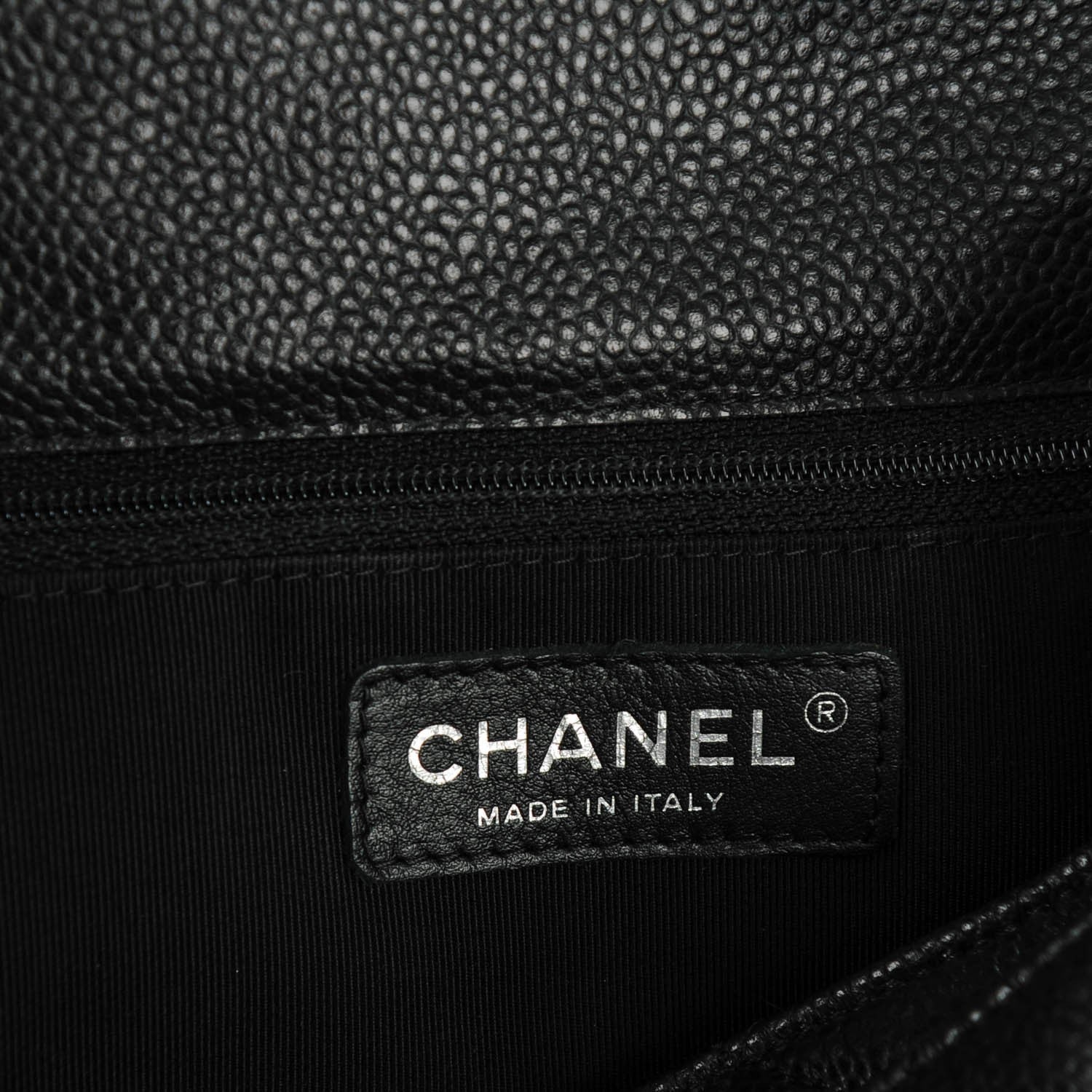 Chanel Caviar Quilted Flap Tote Black 6 of 8