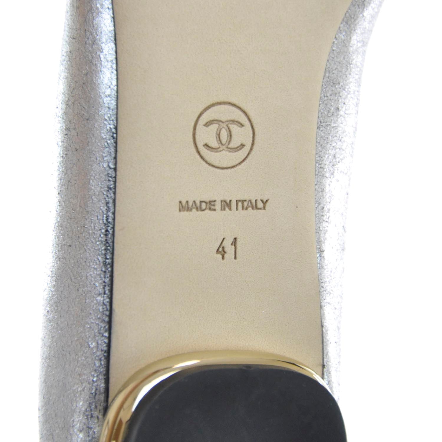 Chanel Camellia Ballet Flats 41 5 of 6